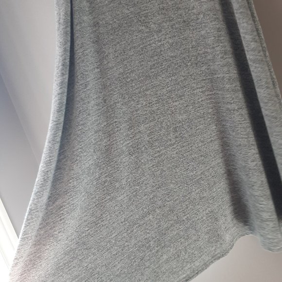 Gap New! Grey Sleeveless Tank A-line Jersey Dress Size Medium Petite - Picture 4 of 10